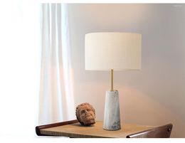 Table Lamps Manufacturer Directly Sells Nordic Style Real Marble Post-Modern Simple European Creative Bedside Lamp