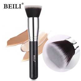 Makeup Tools BEILI Professional Face Brushes 1 PC For Foundation Contour Liquid Blending Concealer Buffing Brush Women 230627