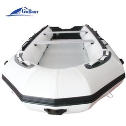 Air inflation toy Ready to Ship GTS650 16 People Aluminium Floor Dingy Raft Inflatable Kayak Fishing PVC Boat 230626