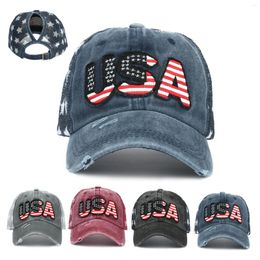 Ball Caps Wholsale Fashion Usa Flag Camouflage Baseball Cap For Men Women Snapback Hat American Bone Trucker High Quality Gorras L5