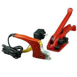 Verpakkingsmachines One Set Electric Welding Strapping Heating Tool Manual Seal Strapper Banding Handy Straps Tightener Tensioner Hine 220v