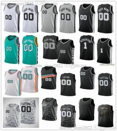 1 Victor Wembanyama Jerseys Basketball 25 Sidy Cissoko Jeremy 10 Sochan Keldon 3 Johnson Tre 33 Jones Doug 17 McDermott Tim 21 Duncan David 50 Robinson 2023 Printed