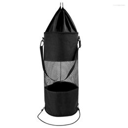 Interior Accessories Boat Trash Bag Oxford Cloth Portable Outdoor Mesh Storage Organizer For Your Kayak Yachts Or Camper