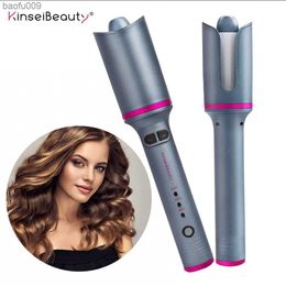 Curling Iron Hair Curler Automatic Rotating Ceramic Hair Curling Iron Air Curl Hair Waver Magic Curling Wand Irons Styling Tool L230520