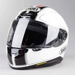 Motorcycle Helmets Full Face Helmet RF-1200 NXR Z-7 Z7 FLAGGER TC-6 Riding Motocross Racing Motobike Helmet-WHITE/RED