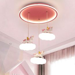 Pendant Lamps Lights Modernkids Bedroom Decorative Dining Room Led Ceiling Lamp Indoor Lighting Interior Lustre Chandeliers Decoration