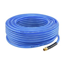 1/4 "X 100 foot braided blue iron flexible air hose