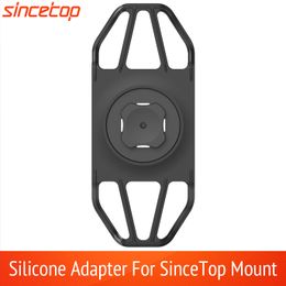 Universal Quick Mount Silicone Adapter Multi Purpose Phone Holder For Air-vent/Car/Bike/Belt Clip/Wall/Armband/Wristband Mount