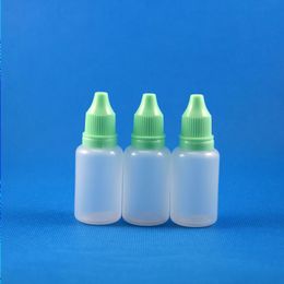 100 Pcs 20ML Plastic Dropper Bottles Tamper Proof Thief Evidence E CIG Liquid Liquide OIL Juice Vapor 20 mL Nmgxh