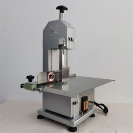 LINBOSS Commercial Fish Cow Steak Frozen Meat Cutter Table Electric Band Saw Bone Meat Cutting Machine 110v