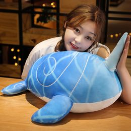 Plush Dolls Game Genshin Impact Plush Doll Tartaglia Childe Whale Plush Toys Zhongli Dragon Pillows Cosplay Cartoon toy Kids Gift 230626