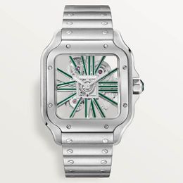 Business Men's Watch Skull Watch Vk Quartz Watch Designer Watch Stainless Steel Sapphire Glass Waterproof Orologio Di Lusso