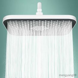 Bathroom Shower Heads Large Rainfall Shower Head High Pressure Top Over-head Shower Sprayer Head Bathroom Rain Shower Head R230627