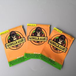 Zipper Herb California Bags Package water pipe 3.5g Dry Glue Packaging Proof Glue Flower Bag New Smell Gorilla