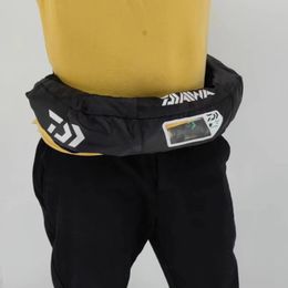 Life Vest Buoy Fishing Waist Belt Adult Automatic Inflatable Portable Swimming Type Safety Jacket Without Gas Bottle 230626