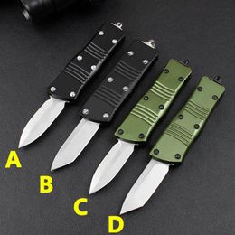 New Mini Combat Dragon UT121 UT85 UT88 Automatic Pocket Knife Exocet Tanto D2 Self Defence Hunting Italy Style Survival Rescue Auto Folding Knives 3400 9000