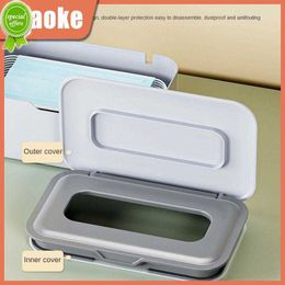 New Creative Tissue Box Home Office Wipes Napkin Storage Basket Portable With Lid Wet And Dry Tissue Box Household Storage Tools