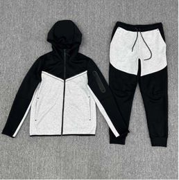 Thick tech fleece Designer Mens Womans techfleece Pant Tracksuit Sports Pants Jogger Trousers Tracksuits Bottoms Tidal flow design 61ess