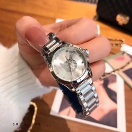 Other Watches Fashion Full Brand Wrist Watch Women Ladies Cat Orologio Style Luxury With Steel Metal Band Quartz Clock G 136