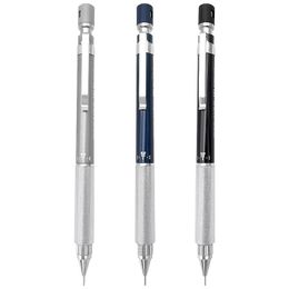 Pencils Orignal Platinum Automatic Pencil Low Centre of Gravity 0.3 0.5 0.7 Press Telescopic Metal Pencil for Drawing Writing Stationery