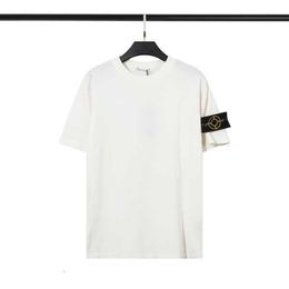 Men's Shirt Company Designer Stone Tees High Quality Summer Menswear Breathable Loose Button Badge Street Fashion 100% Cotton Polo Massimo Cp Size M-3xl1 31