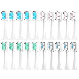 Toothbrush For xiaomi Mijia T300T500T700 Sonic Electric Heads Replaceable Refill Nozzles 4 Colors with AntiDust Caps 420Pcs 230627