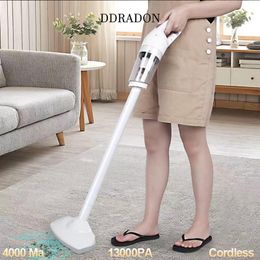 Vacuums DDRADON 13000Pa Wireless Car Vacuum Cleaner Cordless Handheld Chargeable Auto Vacuum for Home Car Pet Mini Vacuum Cleaner 230626