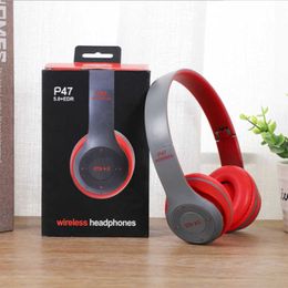 Headset P47 Bluetooth Headset Foldable Bass Gift Wireless Sports Bluetooth Headset