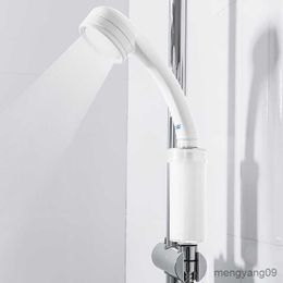 Bathroom Shower Heads Household Tap Water Purifier Shower Nozzle Faucet Filter Easy To Clean Replaceable Purifying Strainer Element R230627