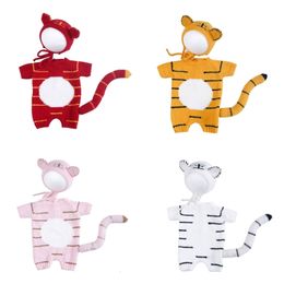 Clothing Sets born P ography Props Baby Tiger Costume Boy P oshoot Outfit Crochet Girl Clothes P o Shooting Accessories 230626