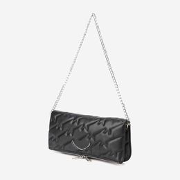 Fashion Designer Womens Handbag Wings Diamond-ironing Bag Messenger Z Leather Crossbody Handbag Chain Ladies Clutch Za Women Bags