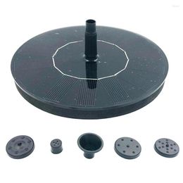 Garden Decorations 1.6W Solar Water Fountain Pool Pond Waterfall Decoration Outdoor Bird Bath Powered Floating