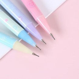 Pencils 36 pcs/lot Creative Rabbit Dog Press Mechanical Pencil Cute Student Automatic Pen For Kids Gift School Office Supplies