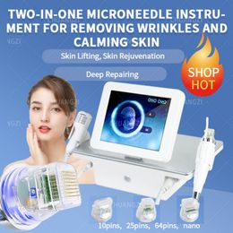 Salon Gold RF Microneedling Machine Stretch Mark Scarring Remove Face Lifting Body Tighten Radio Frequency rf Fractional Microneedling Machine Tender Skin