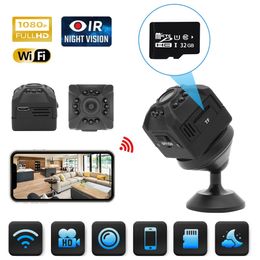 X5 mini WiFi Camera 1080p HD Night Vision Live Video Home Security Surveillance Cam with Motion Detection Wireless Baby Monitor