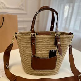 Casual Shoulder Bags For Womens Ladies Fashion Trendy Straw Bag Handbags Designers Luxurys Black Crossbody Bag Female Brands Luxury bag