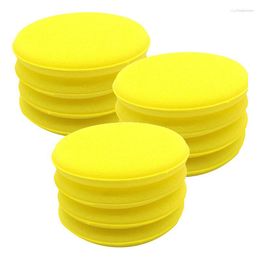 Vehicle Protectants Car Wax Applicator/Round Shaped Sponge/Cars Applicator Foam Sponge UltraSoft Cleaning Tool For Detailing Care Wash Clean