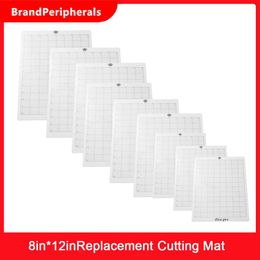 Pads 9PCS Replacement Cutting Mat Transparent Adhesive Mat with Measuring Grid for Silhouette Cameo Cricut Explore Plotter Machine