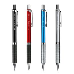 Pencils 1pcs Pentel Automatic Pencil XPP1005G Gradient Colour 0.5/0.3/0.2mm Metal Nonslip Low Centre of Gravity Limited 0.3/0.5mm Refill