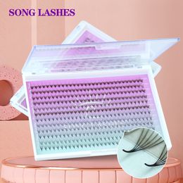 False Eyelashes Song Lashes Pointy Base Promade Fans Eyelash Extension Sharp Thin Volume Eyelashes8D 10D 12D 230627