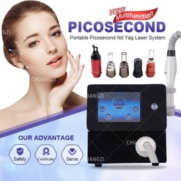 3 Wavelenth RF Equipment 1064nm 1320nm 532nm 755nm Nd Yag Laser Tattoo Removal Machine Picosecond Machine Portable Intense Pulse Light