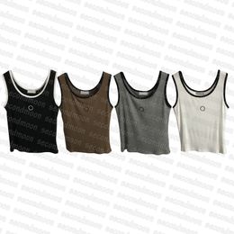 U Neck Tanks Top Women Summer Sport Tops Quick Dry Knits Tee Outdoor Fitness Yoga Vest Tank Tops