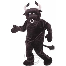 New Adult DeluxePlush Bull Mascot Costume Custom fancy costume anime Ad Apparel