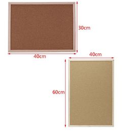 Whiteboards 40x30cm Cork Board Drawing Board Pine Wood Frame White Boards Home Office Decorative