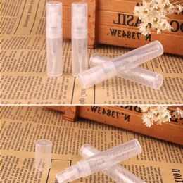 2ml 3ml Plastic Mini Spray Perfume Bottles Travel Refillable Empty Ejuice Eliquid Bottle Atomizer Pump Sprayer Bottles 5000pcs Free DHL Gtvt