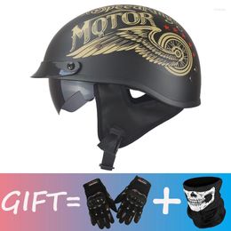 Motorcycle Helmets Casque Moto Helmet Male Motorbike For Adults Vintage And Safety Engine Casco Scooter Capacete Aberto
