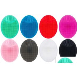 Face Care Devices New Health Sile Facial Cleansing Brush Washing Pad Exfoliating Blackhead Tool Soft Deep Kd1 Drop Delivery Beauty S Dh6H1