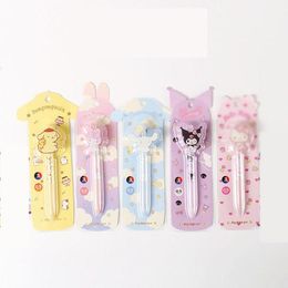 Pens 25 pcs/lot Creative Cat Dog 3 Colours Gel Pen Cute 0.5mm Press Neutral Pens Stationery Gift Office School Supplies