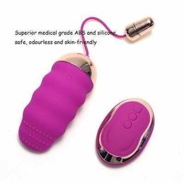 2023 Eggs Usb Rechargeable 10 Speed Remote Control Wireless Vibrating Sex Love Vibrator Toys For Women Purple Black Erotic 1124