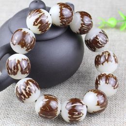 Strand Double Side Lotus Flower Bodhi Prayer Beads Bracelets For Women Men Bracelet Jewellery Gifts Vintage Style 032